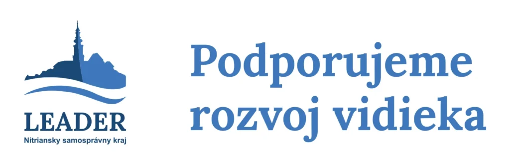 Logo LEADER a slogan - Vinári Svätý Peter
